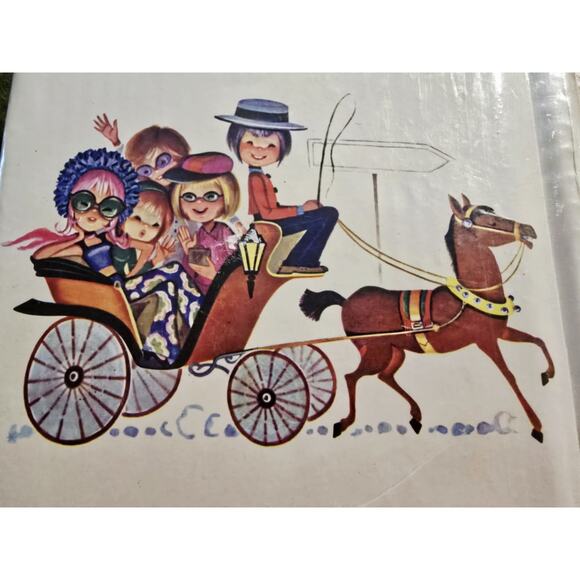 Vintage Magic Magnetic Photo Album 10 Sheets 20 Pages Sealed 11”x 9” Korea - Picture 2 of 4